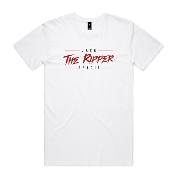 Jack the Ripper Spacie White Tee Thumbnail